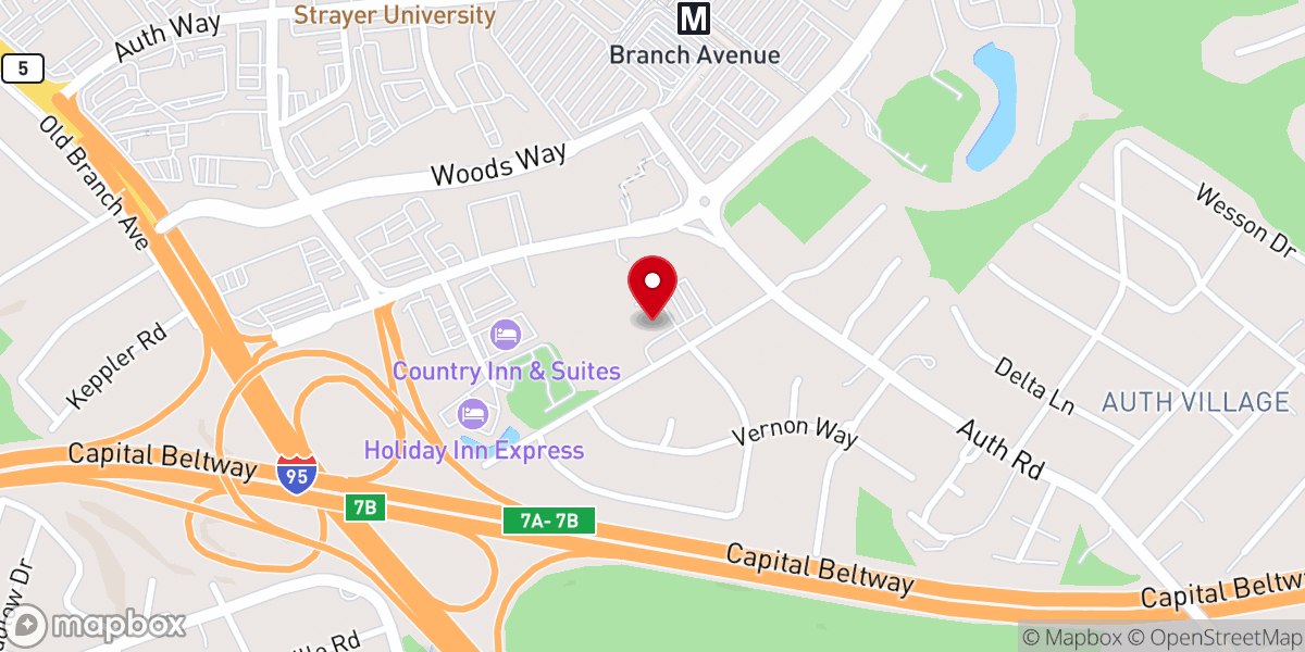 Map showing location of Saint Philip the Apostle