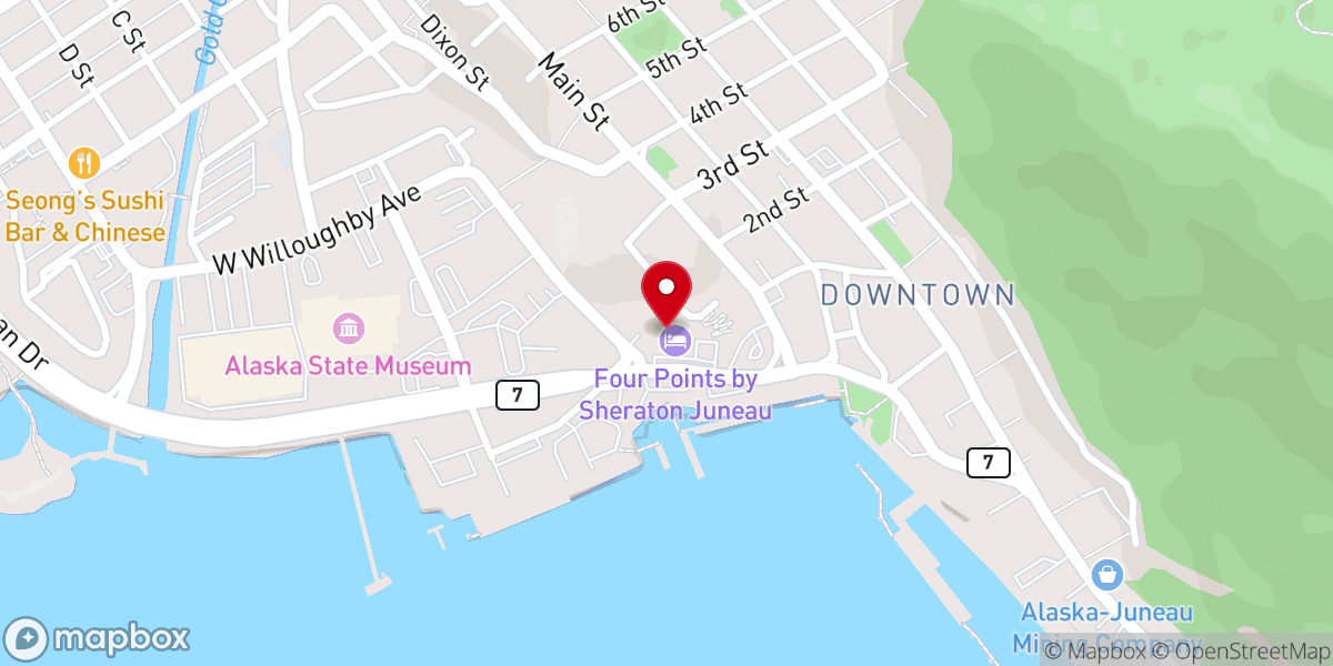 Map showing location of Reallife-A Foursquare Church