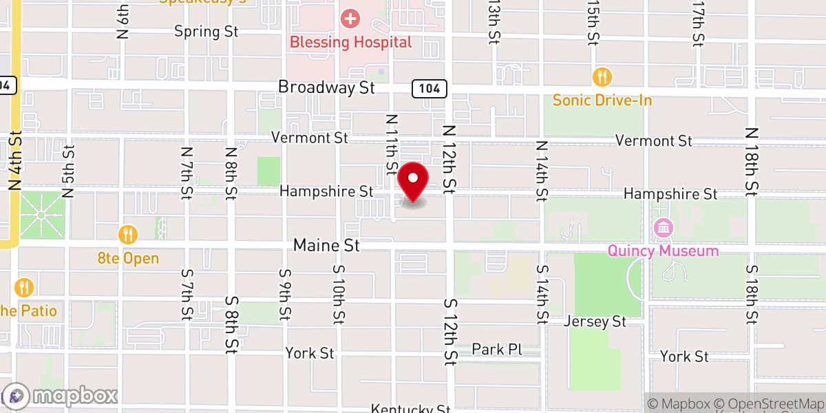 Map showing location of Lacy L. Chapel, Athletic