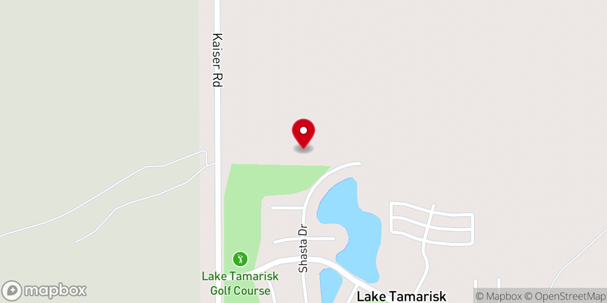Map showing location of Eagle Mountain Baptist Church