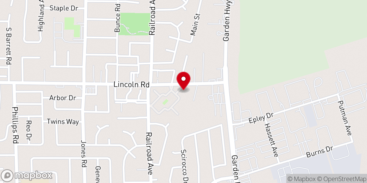 Map showing location of Heavens New Creation Church