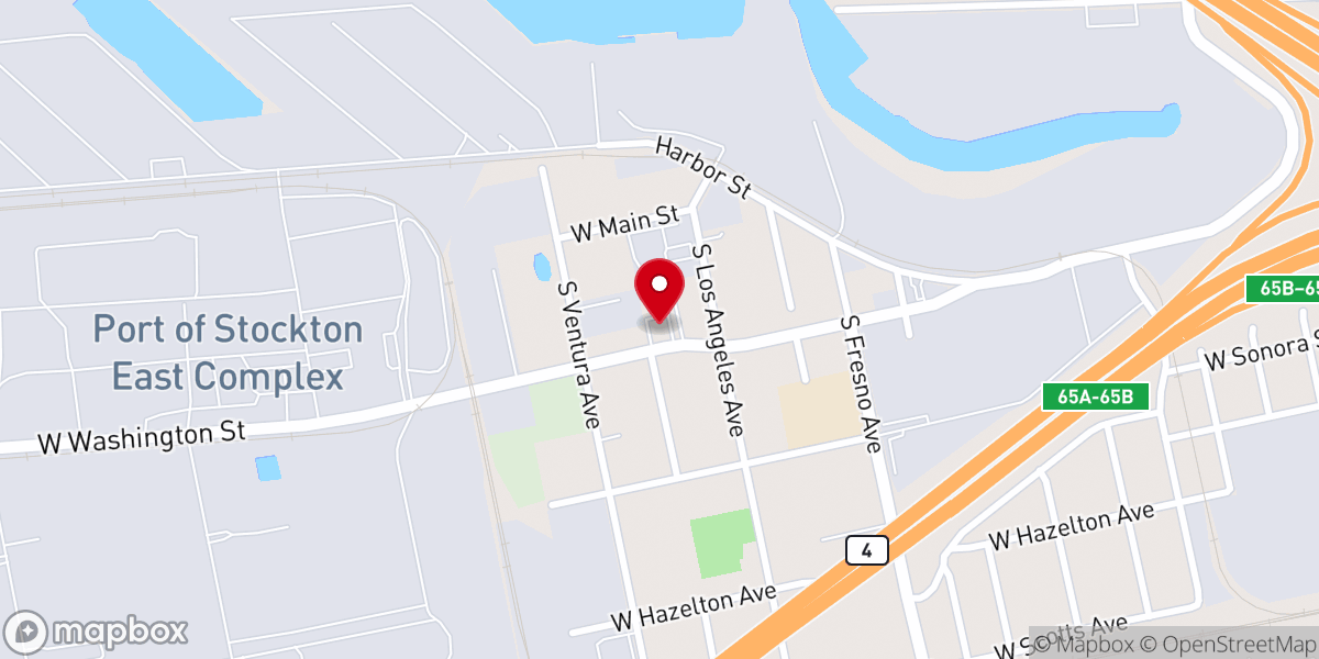 Map showing location of Little Flock Baptist Church