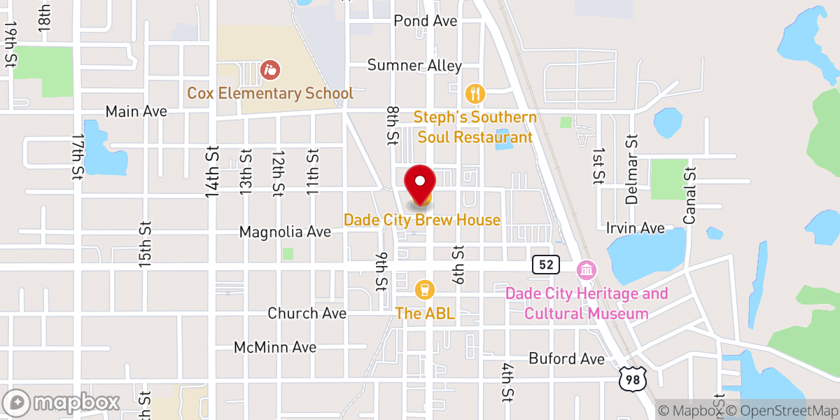 Map showing location of Punto De Amor Church