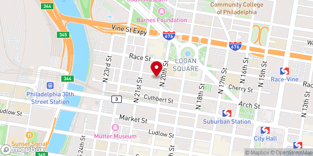 Map showing location of Saint Clement's Church