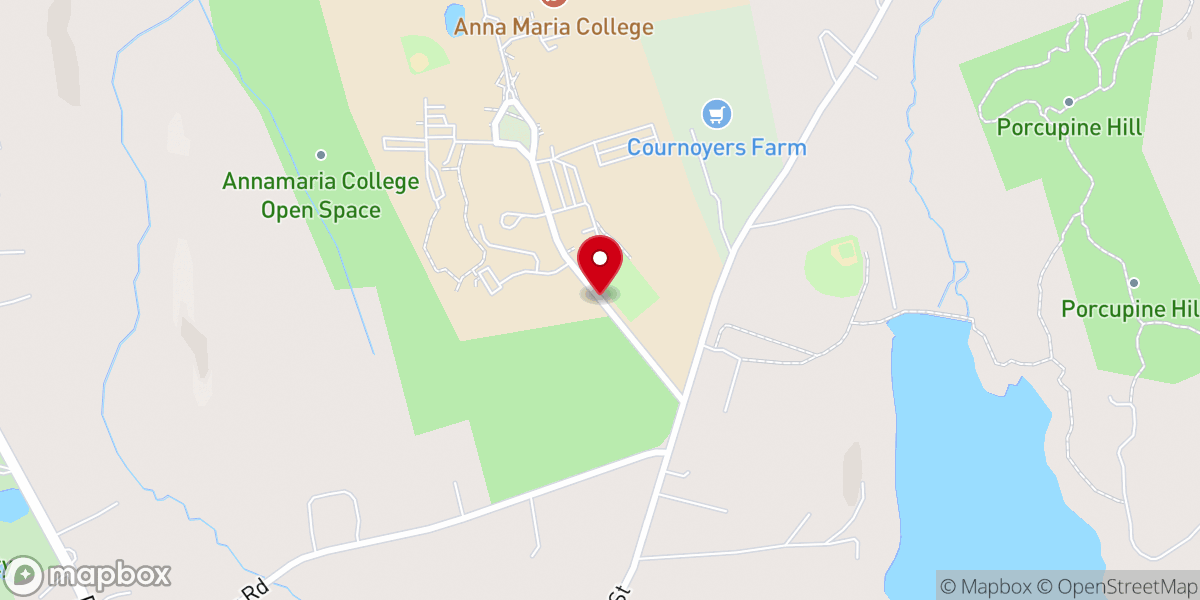 Map showing location of Sisters St Ann Community