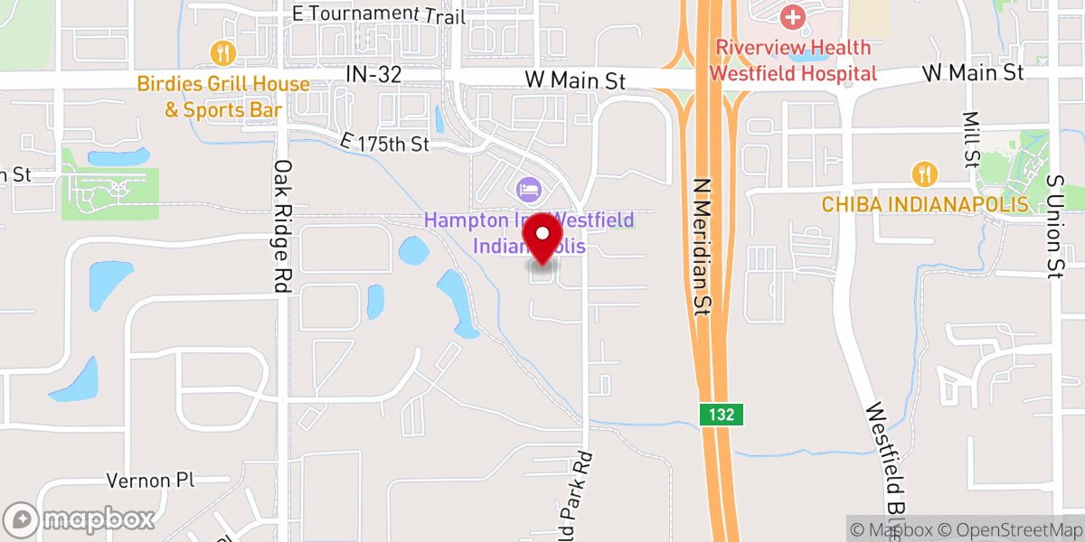 Map showing location of Carter's Play Place