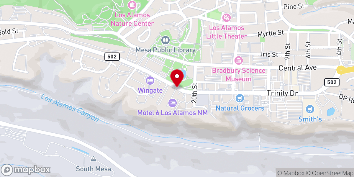 Map showing location of Iglesia de jesucristo luz y salvacion para todas las naciones