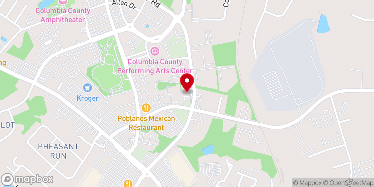 Map showing location of Faith World Center