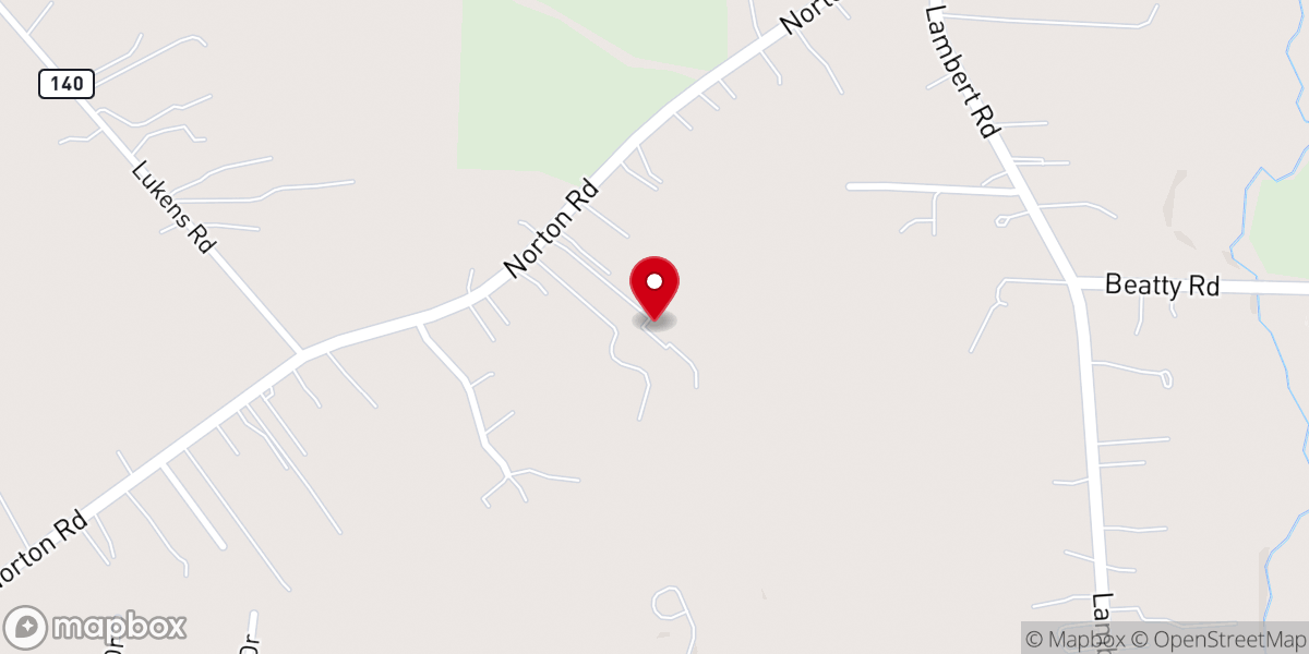 Map showing location of Calvary Road Community Church