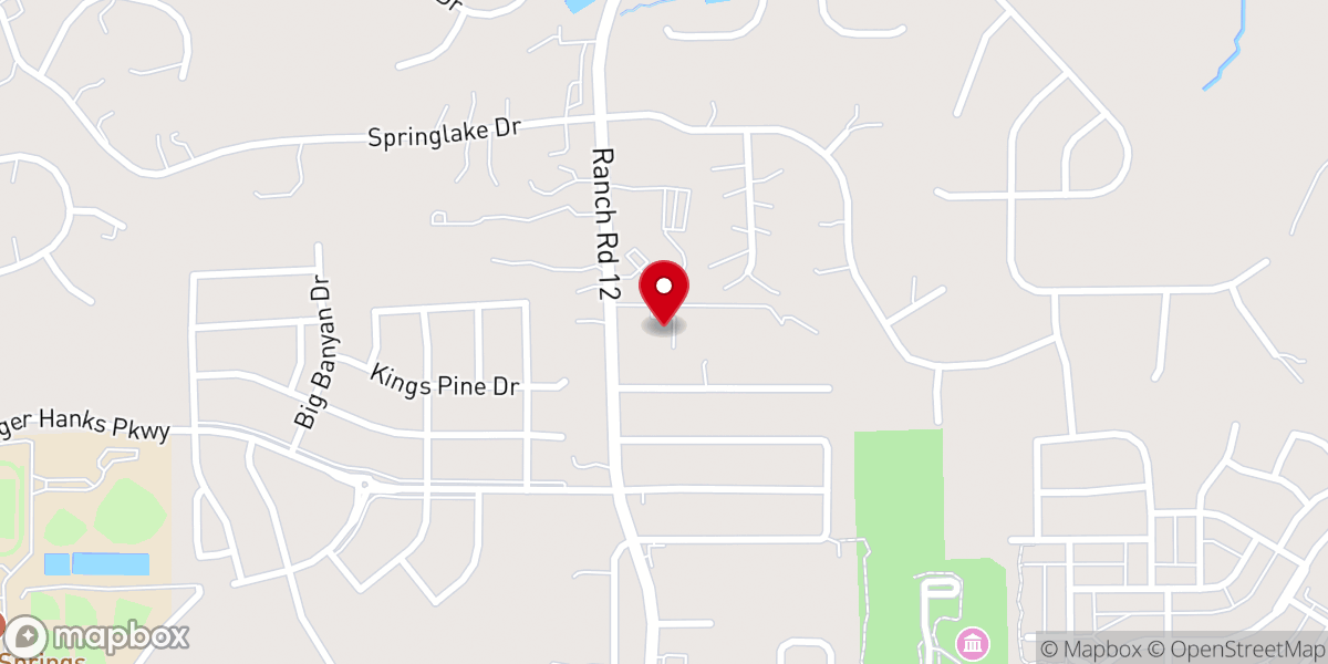 Map showing location of Helping Hands - Dripping Springs