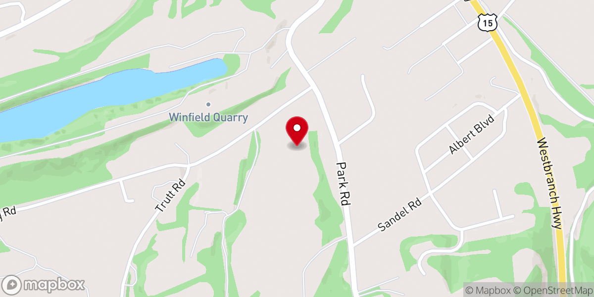 Map showing location of St. John the Wonderworker Orthodox Mission Church