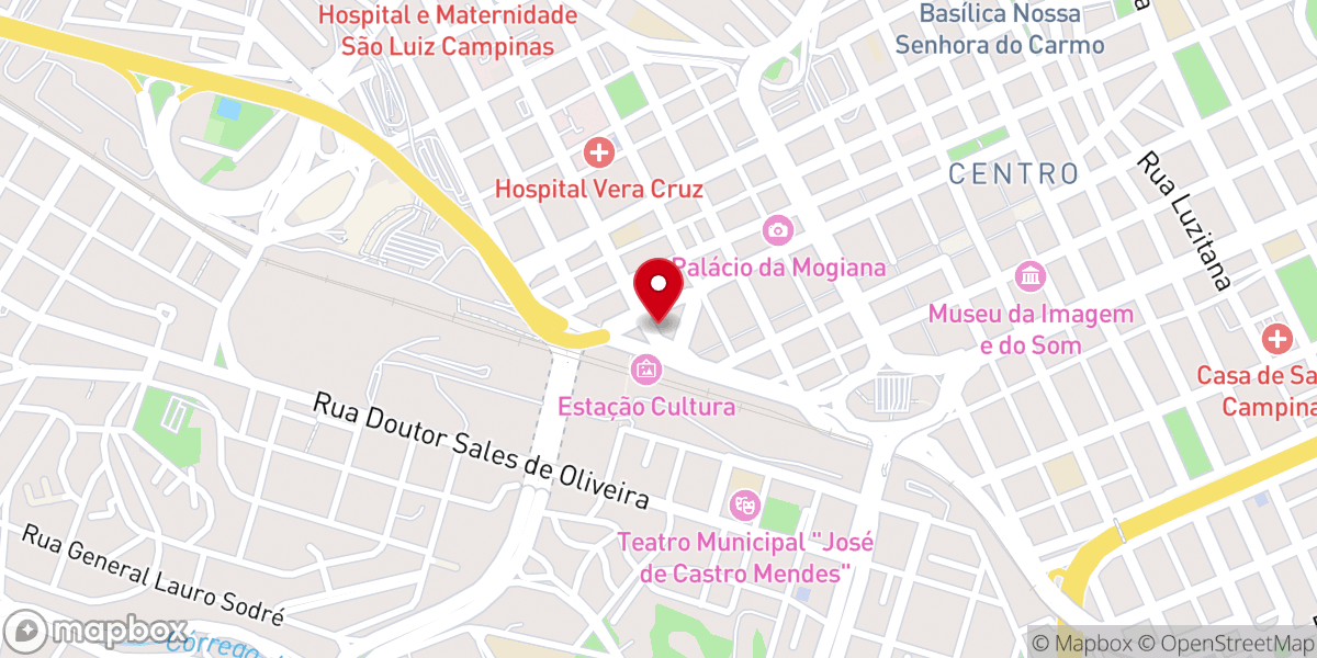 Map showing location of Igreja Pentecostal Louvado Seja Deus