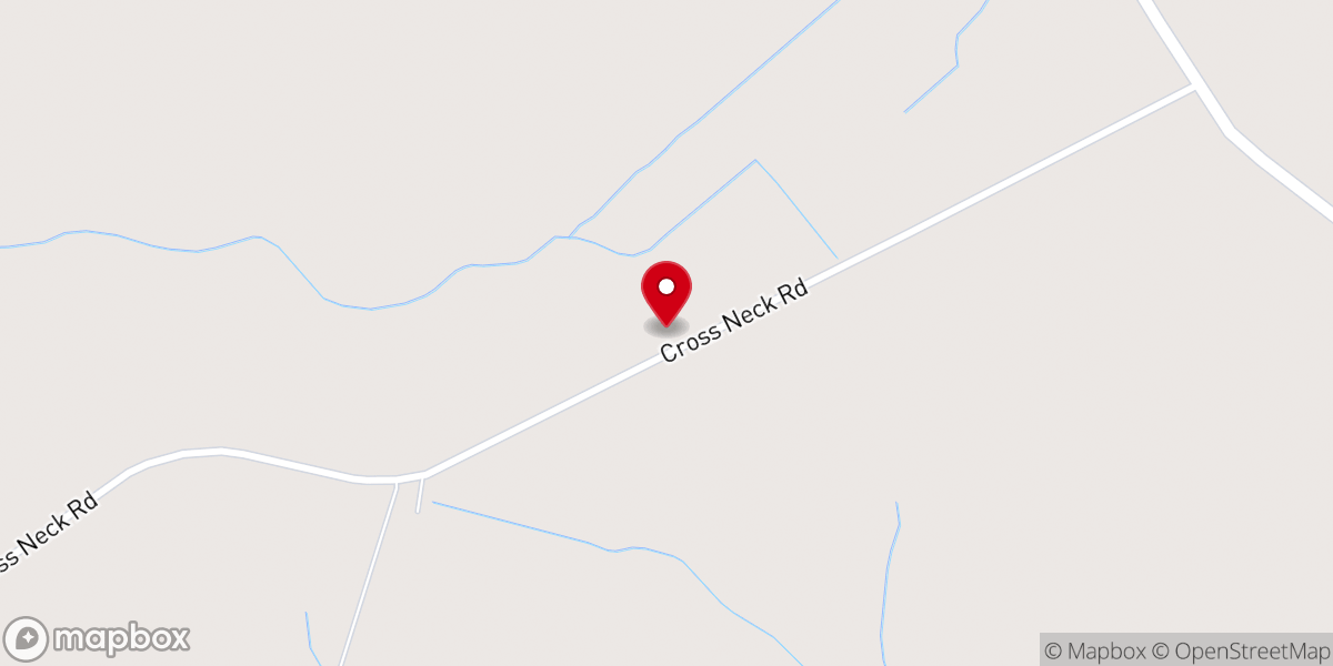 Map showing location of Leigh's Temple