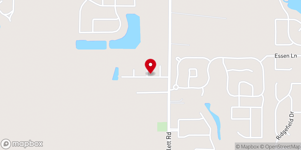 Map showing location of 300 Chapel Crest Cv, Madison