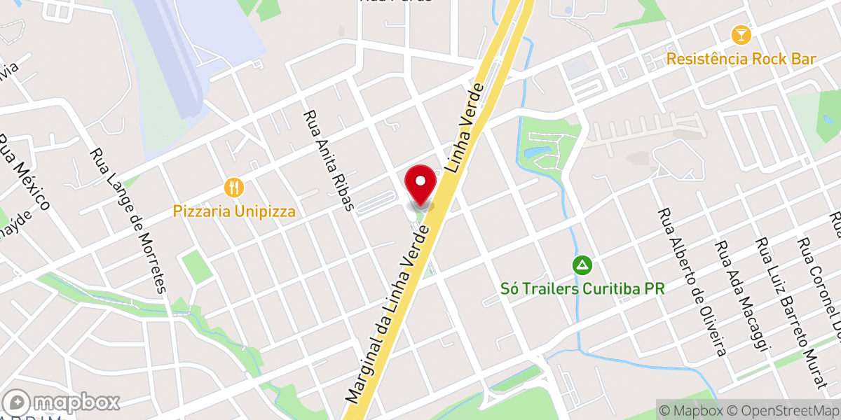Map showing location of Igreja Batista do Bacacheri | IBB