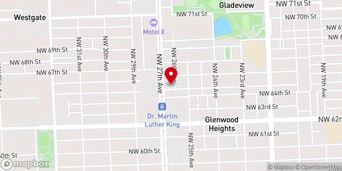 Map showing location of Greater Fellowship Missionary