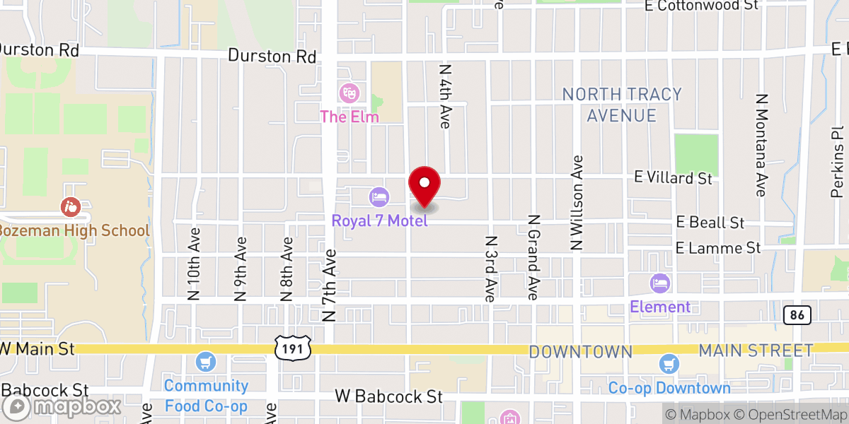 Map showing location of Christian Reformed Church Lighthouse