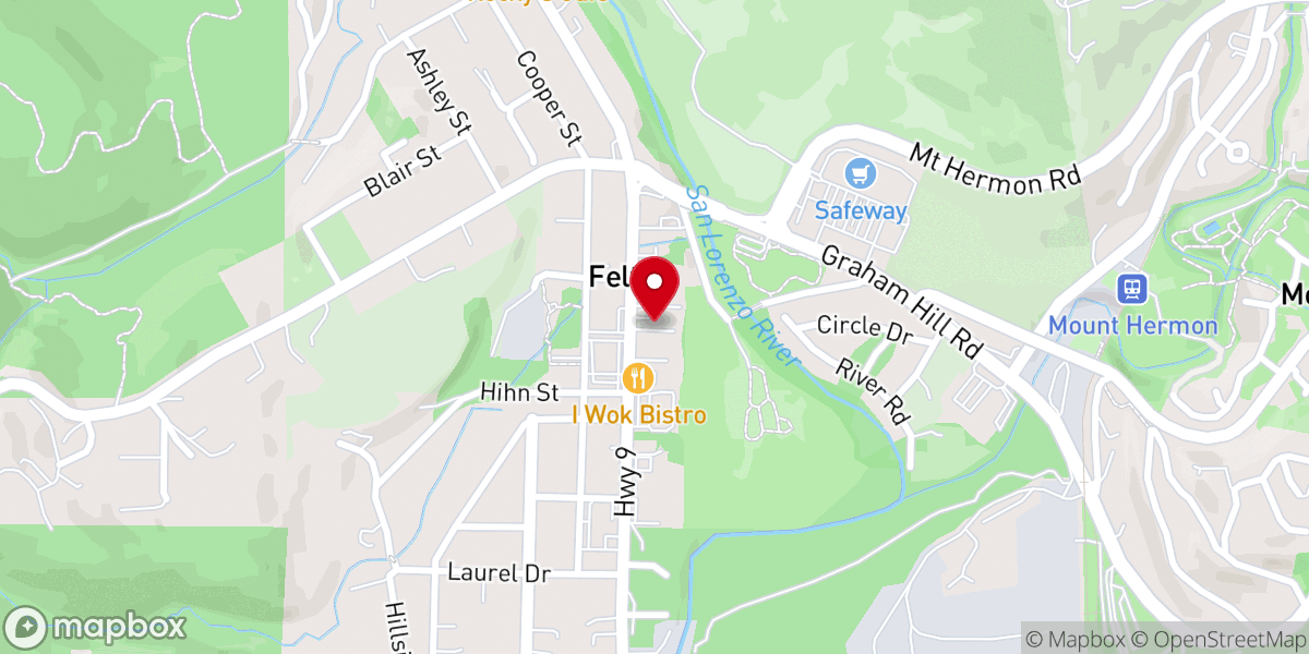 Map showing location of Abbot's Thrift