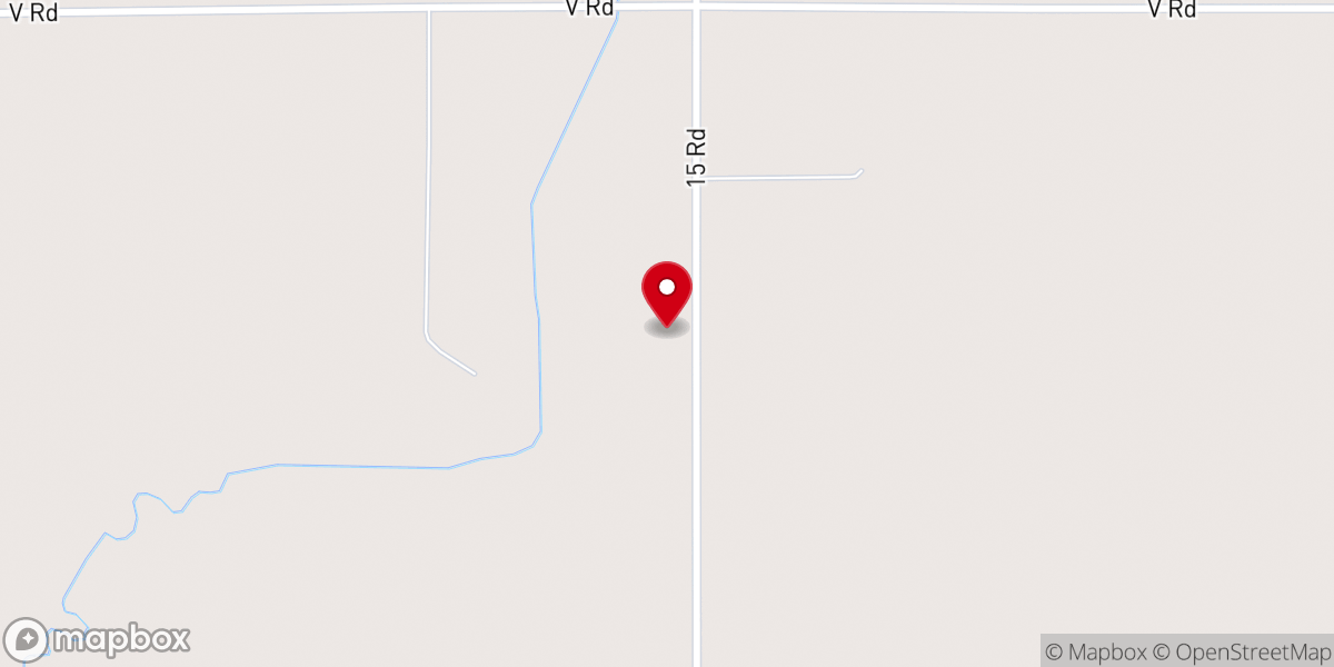 Map showing location of St John's Lutheran Church