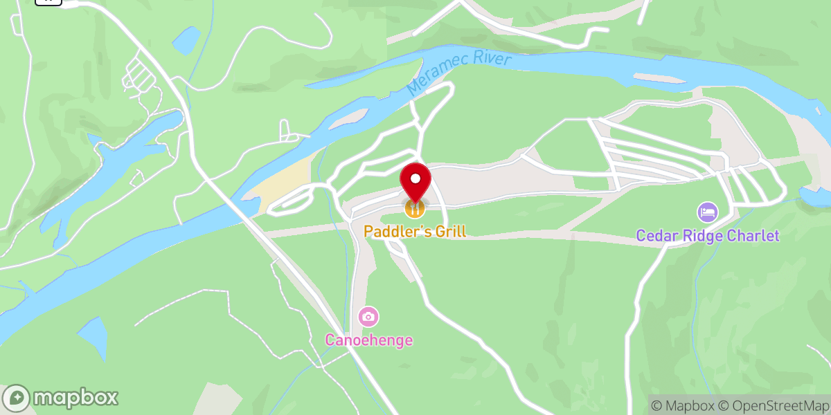 Map showing location of Stillwater Chapel