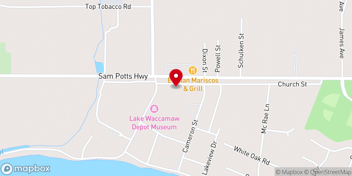 Map showing location of Teresa B. Hopkins