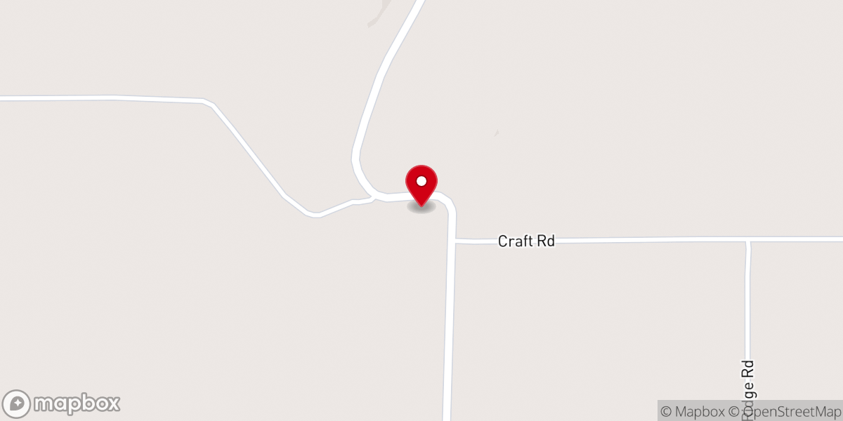 Map showing location of Enterprise Church