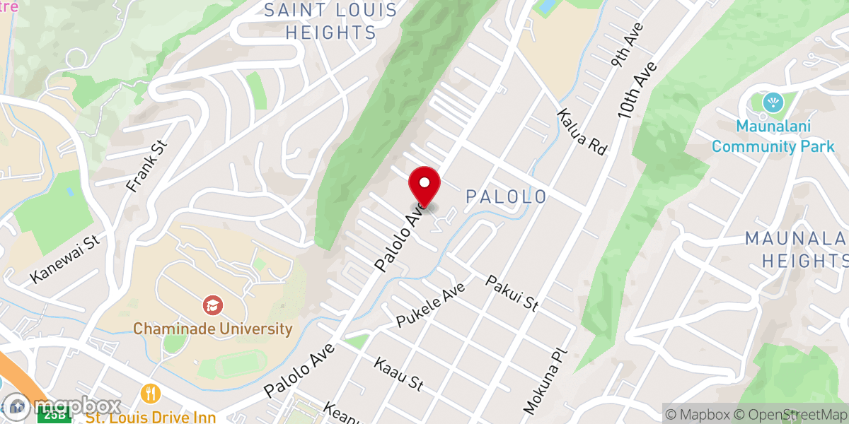 Map showing location of Agape Mission Baptist Church