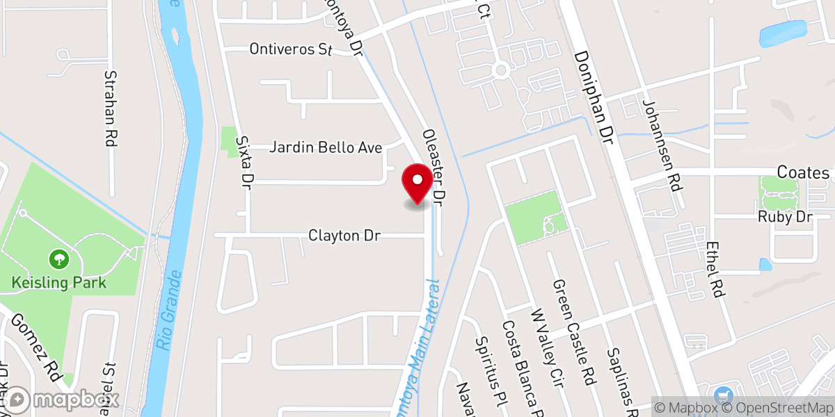 Map showing location of Jubilee Apostolic Church