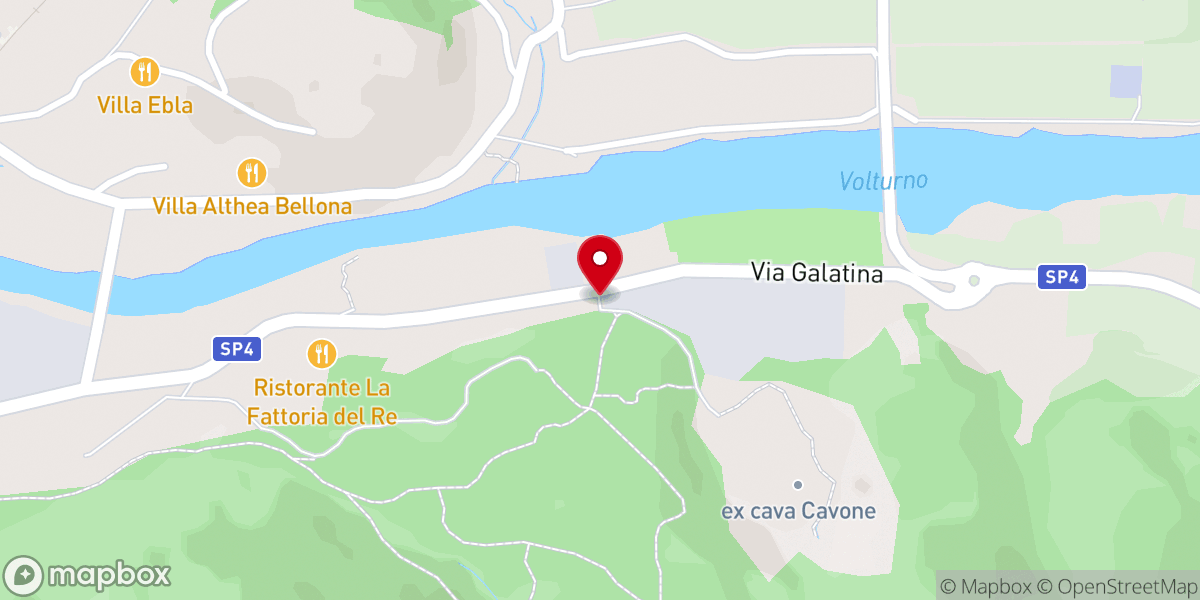 Map showing location of Il sentiero del Re