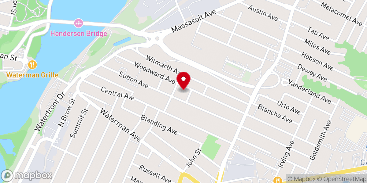 Map showing location of Trinity Brotherhood Club