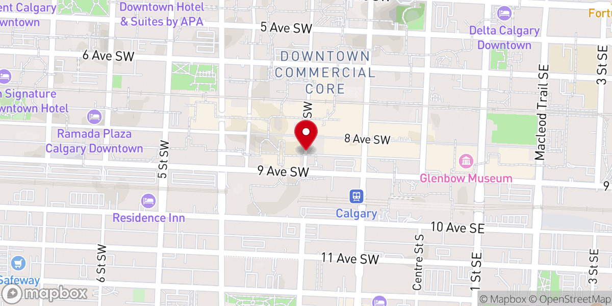 Map showing location of Mission 7