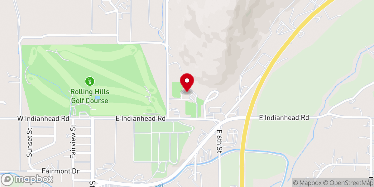 Map showing location of Weiser Church of the Nazarene