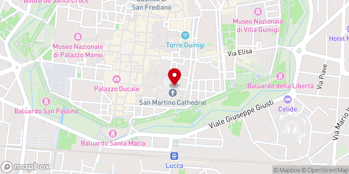 Map showing location of Museo della Cattedrale