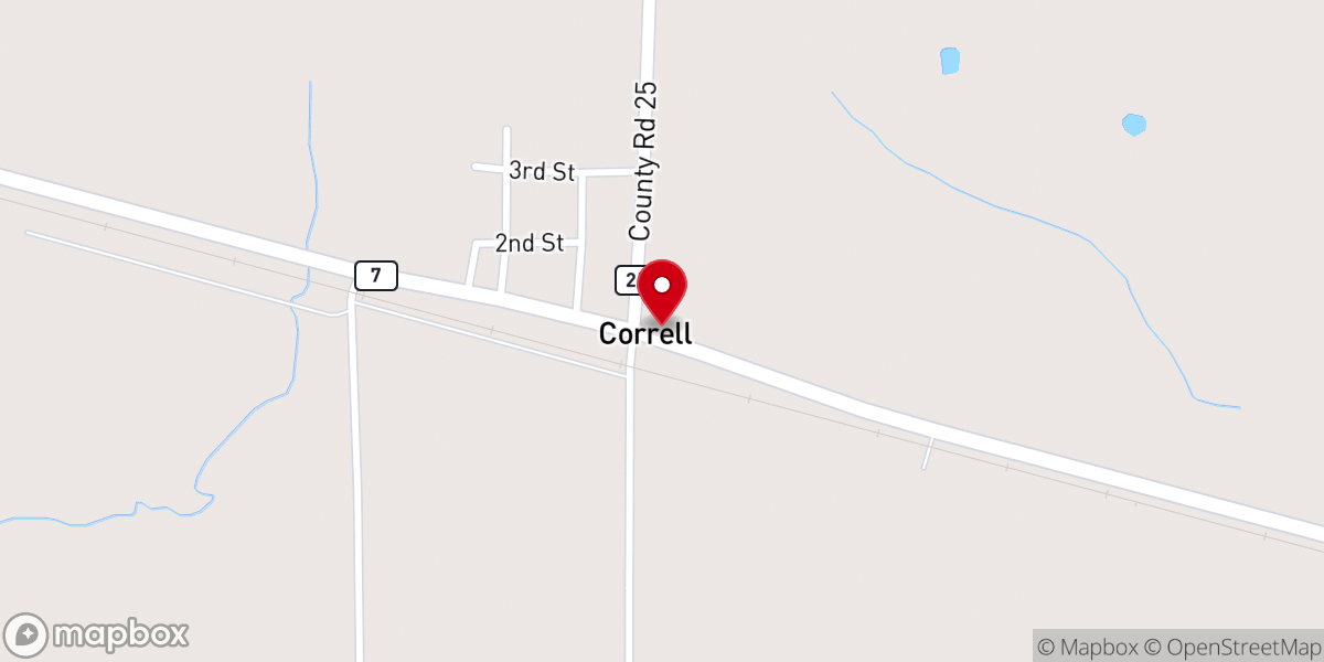 Map showing location of Good Shepherd Lutheran Church