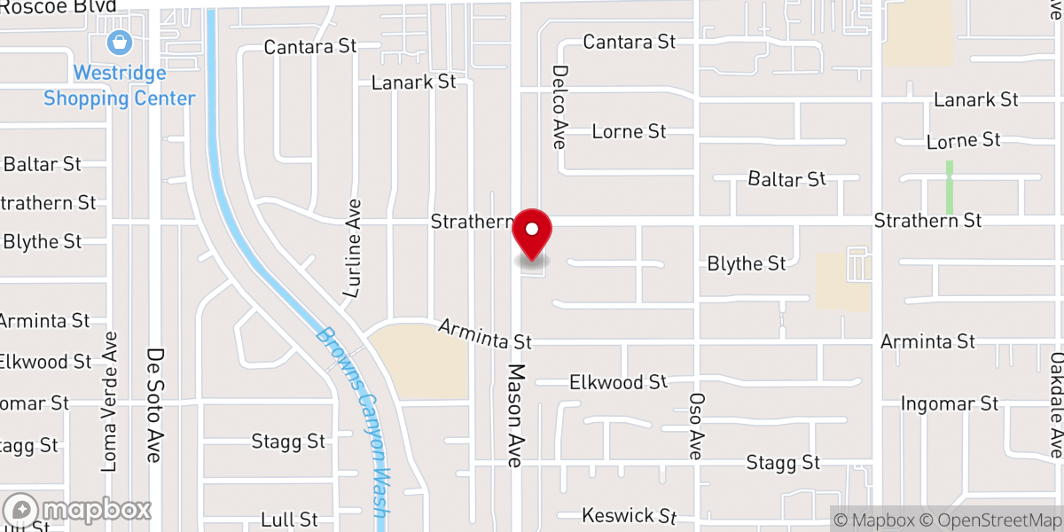 Map showing location of Valley Metro Church