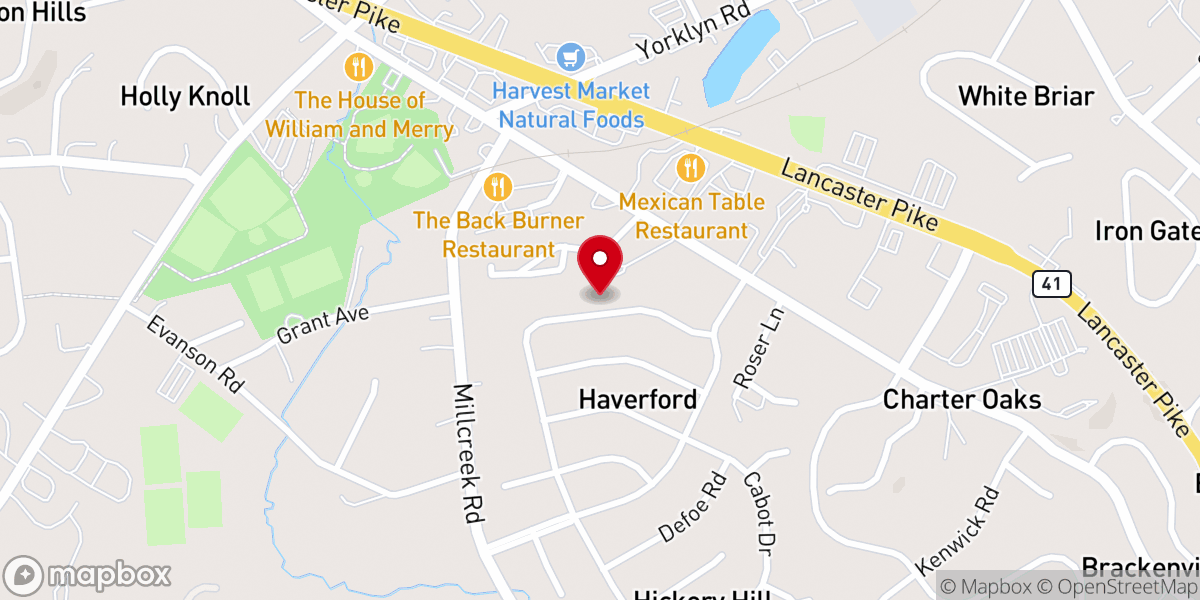 Map showing location of Bishop
