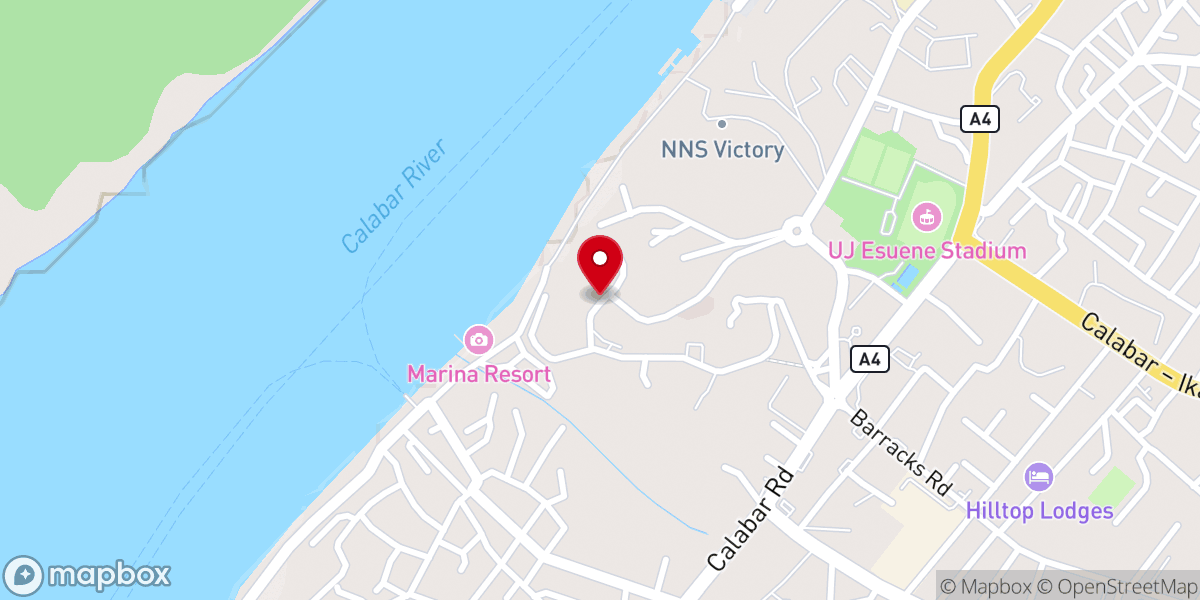 Map showing location of Anglican Church, Akwurinyi