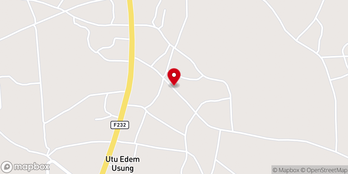 Map showing location of St.Theresa Catholic Acc, Abak Oko