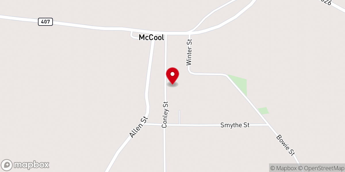 Map showing location of Mt Pilgrim Baptist Church