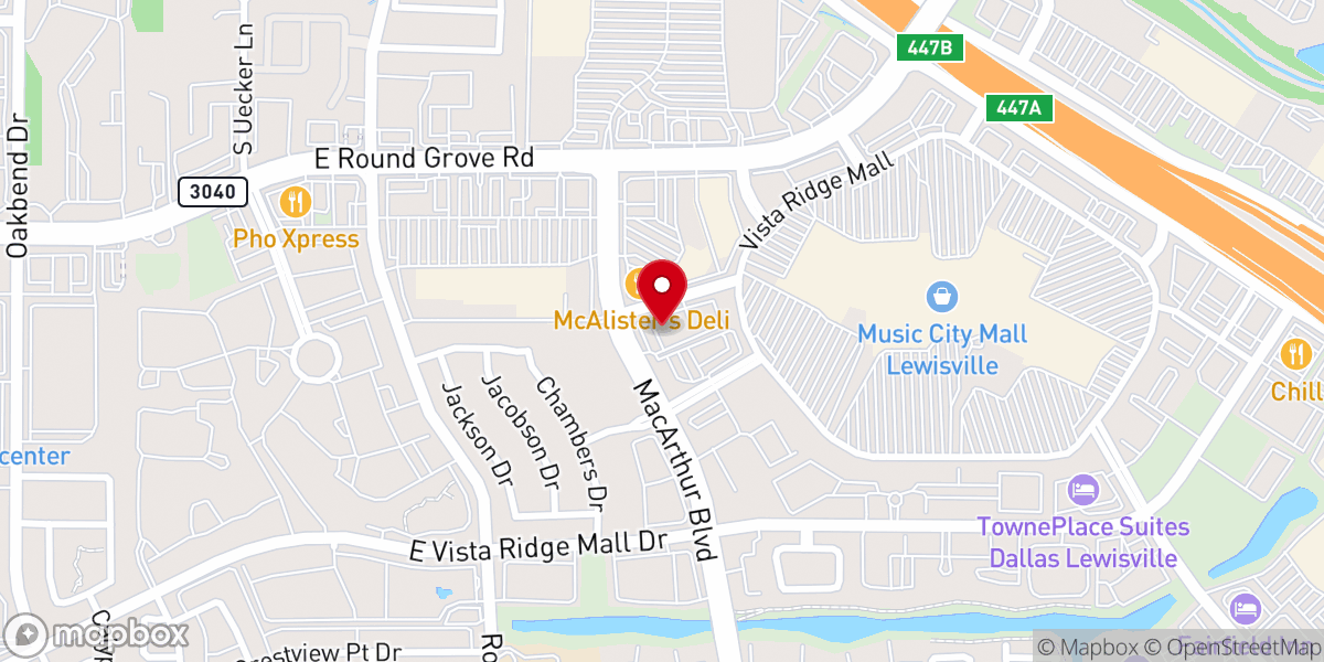 Map showing location of St. Marina American Coptic Orthodox Church