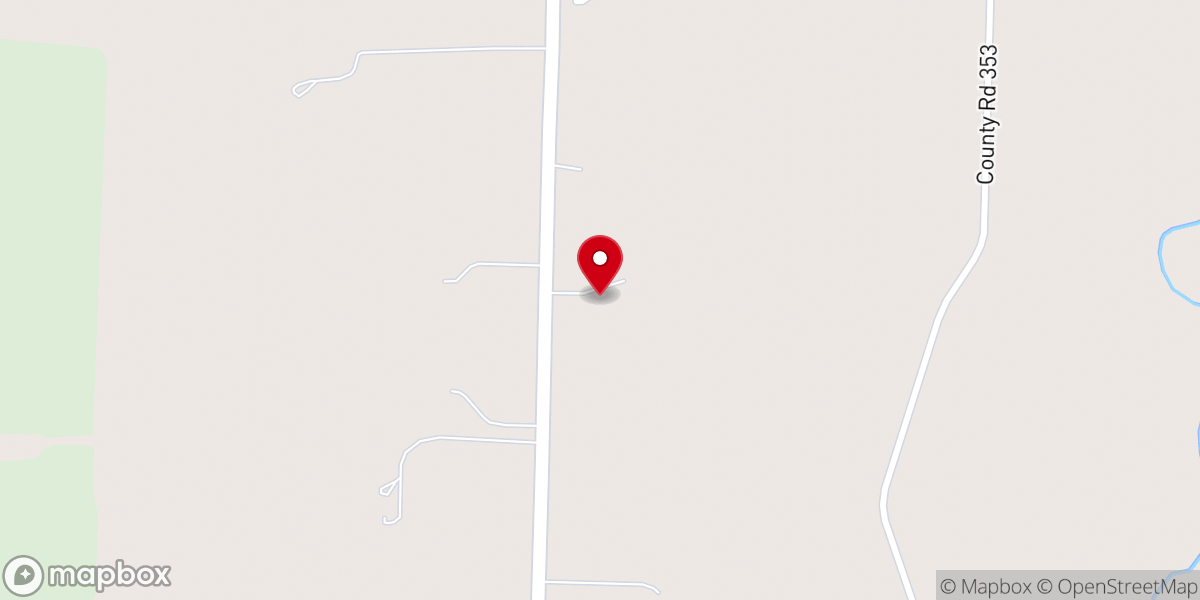 Map showing location of Knights of Columbus