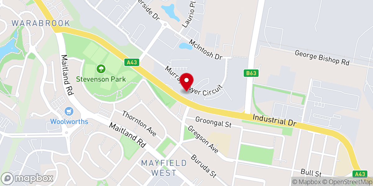 Map showing location of The Grainery Church | Newcastle