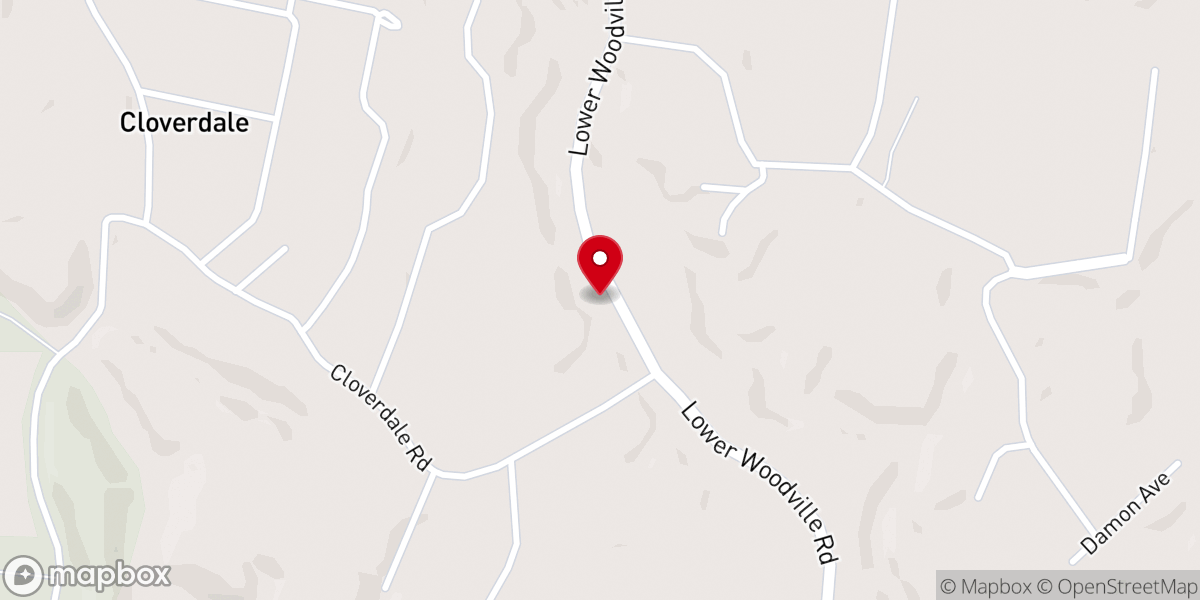 Map showing location of Bright Morning Star Baptist