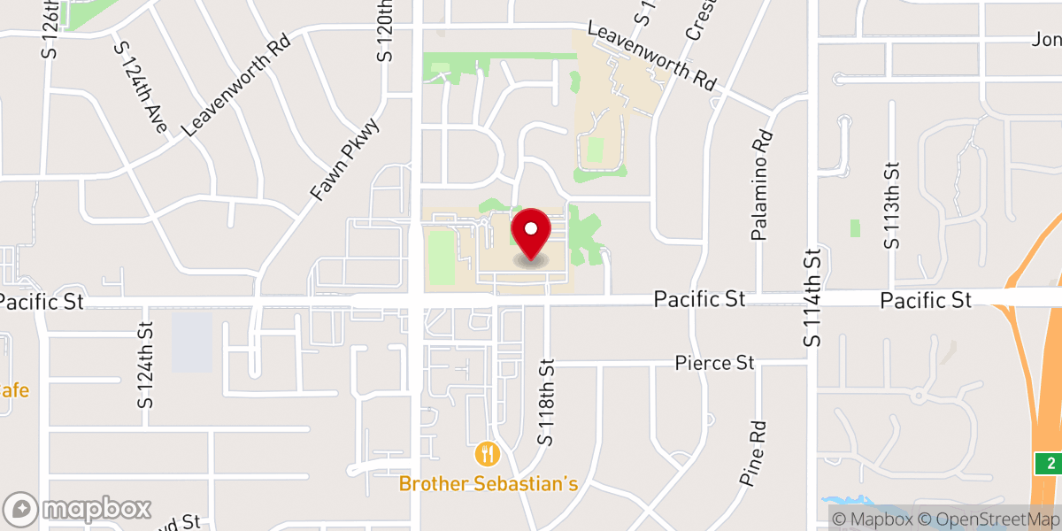 Map showing location of St Robert Bellarmine Church