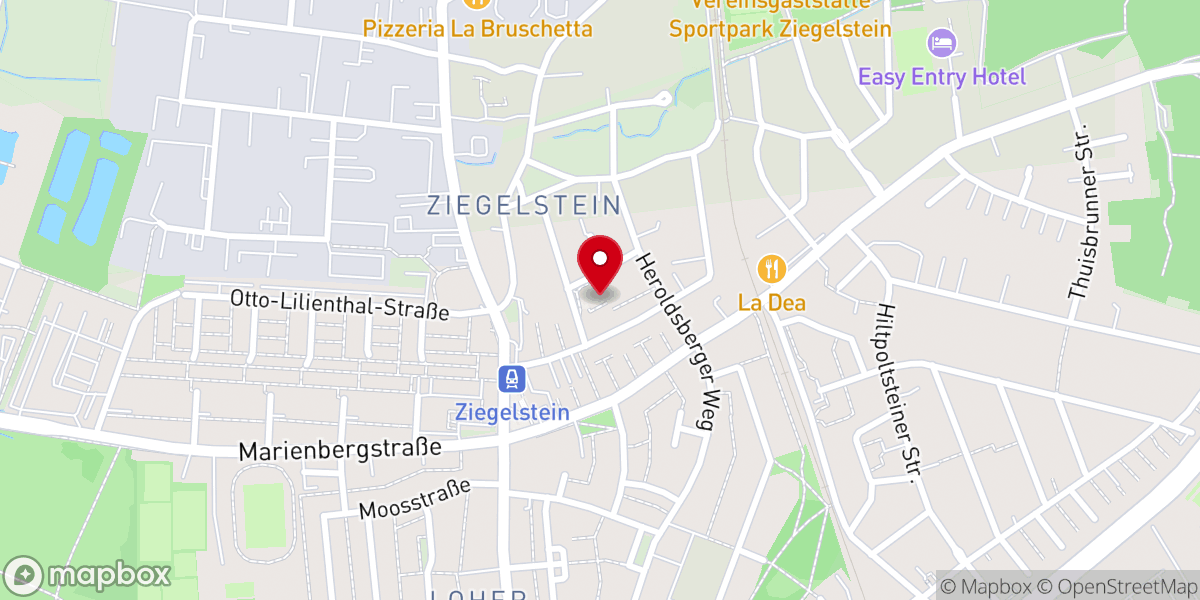 Map showing location of Melanchthonkirche - Evangelisch-Lutherische Kirchengemeinde Nürnberg - Melanchthonkirche