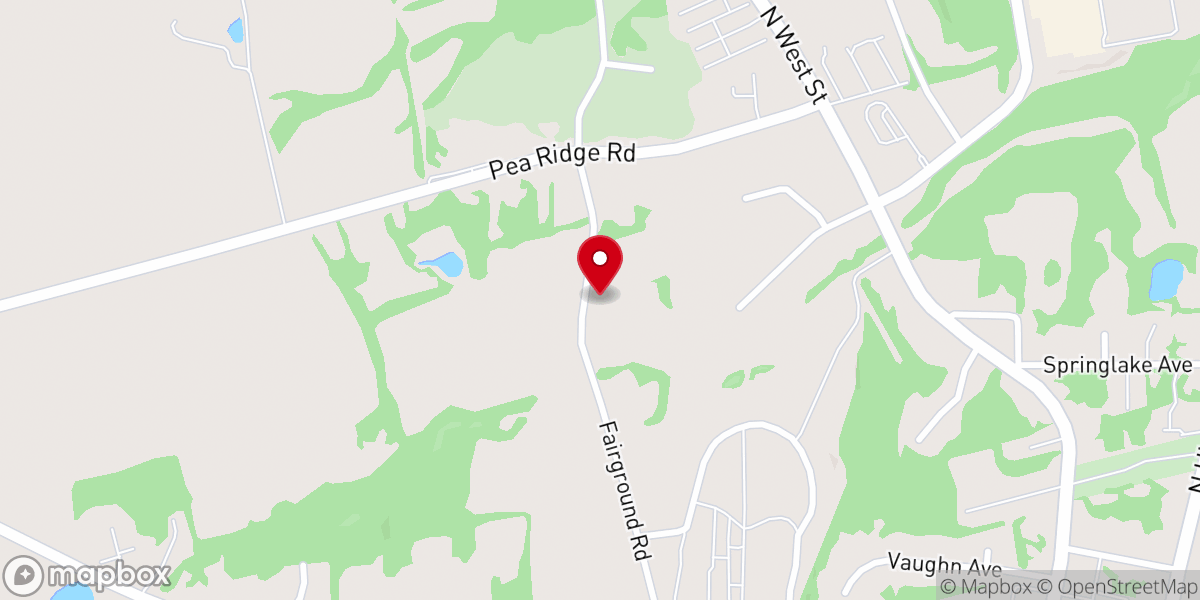 Map showing location of Carpenters House of Prayer