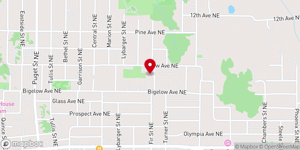 Map showing location of Capital Vision Christian Church