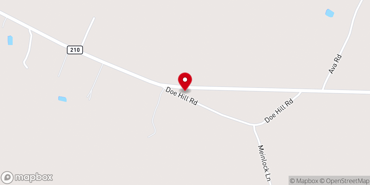 Map showing location of United Friends In Christ MBC