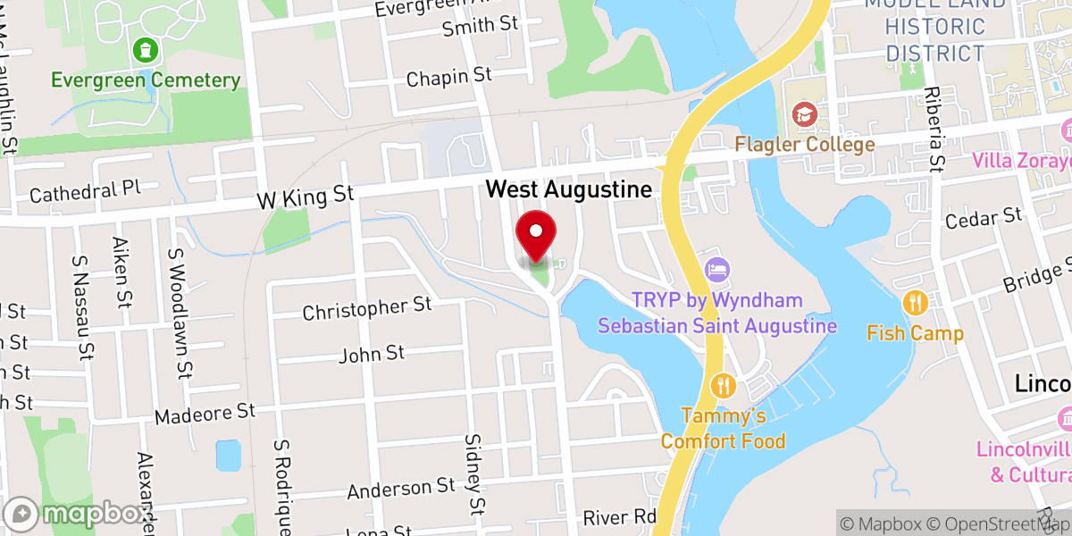Map showing location of Restoration Time Deliverance
