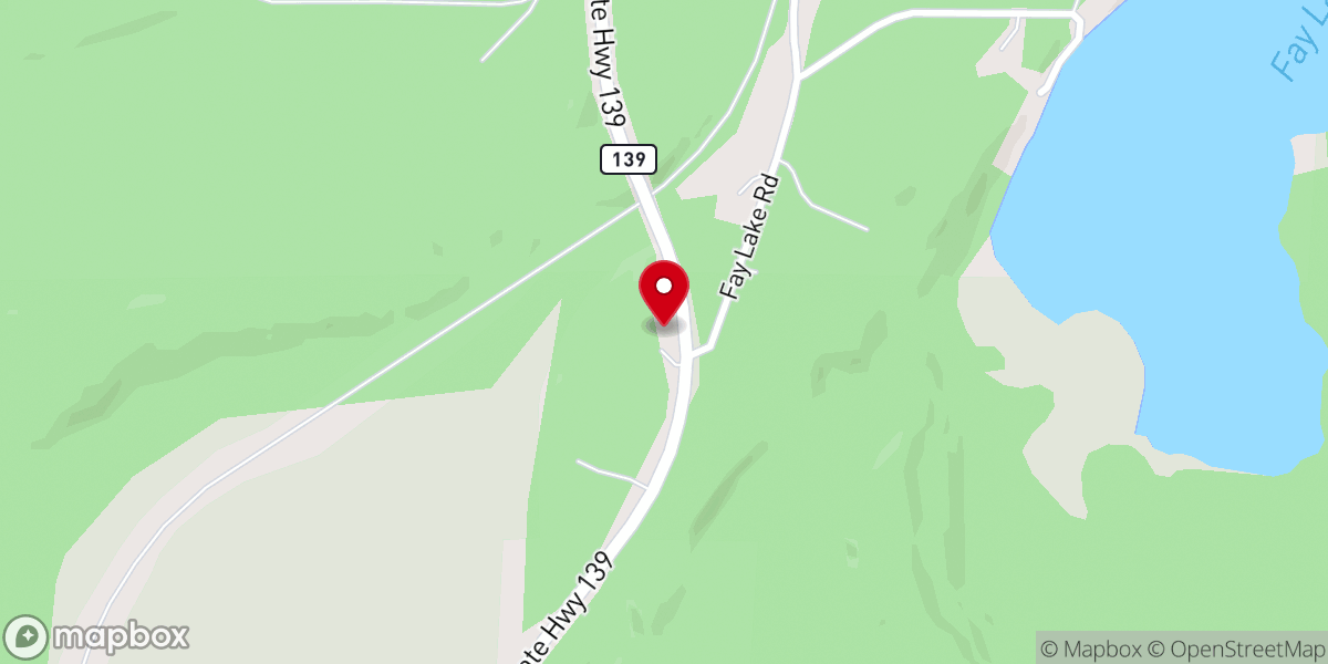 Map showing location of Bethel's Lighthouse Church